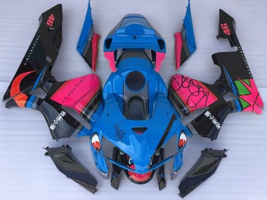 05-06 Requin Bleu & Rose CBR600RR Carénage Moto