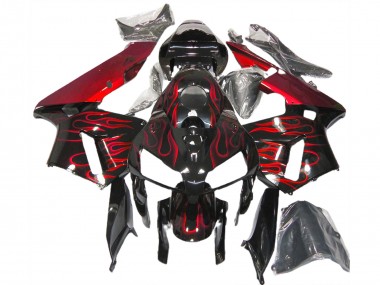 05-06 Rosso Fiamma CBR600RR Carénage Moto