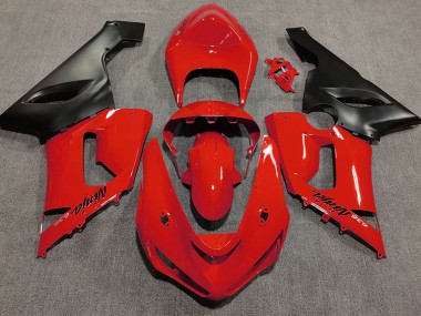 05-06 Rouge Brillant ZX6R Carénage Moto
