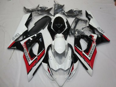 05-06 Rouge Noir & Blanc GSXR 1000 Carénage Moto