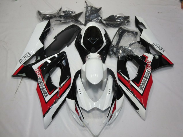 05-06 Rouge Noir & Blanc GSXR 1000 Carénage Moto 05-06 Rouge Noir & Blanc GSXR 1000 Carénage Moto
