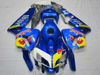 05-06 Style Bleu Rouge Taureau CBR600RR Carénage Moto