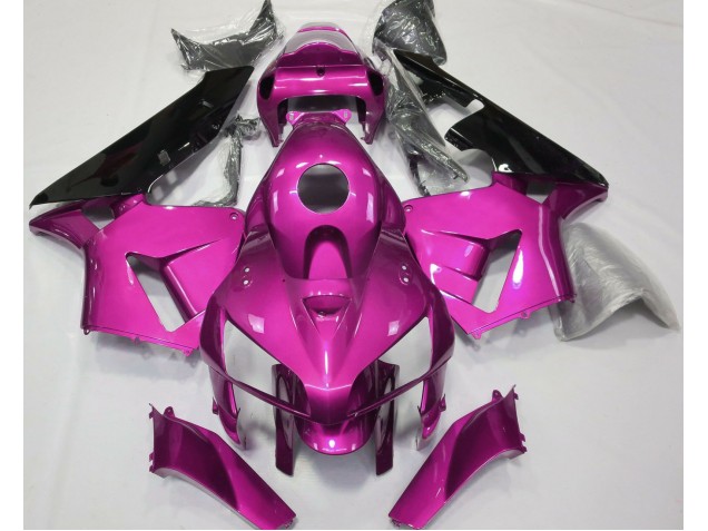 05-06 Style Cbr Rose Vif CBR600RR Carénage Moto 05-06 Style Cbr Rose Vif CBR600RR Carénage Moto