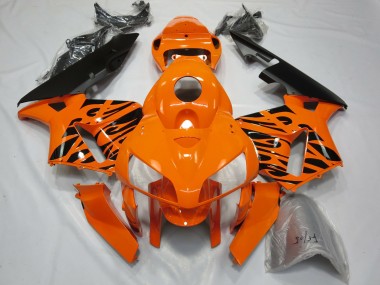 05-06 Tribale Orange CBR600RR Carénage Moto