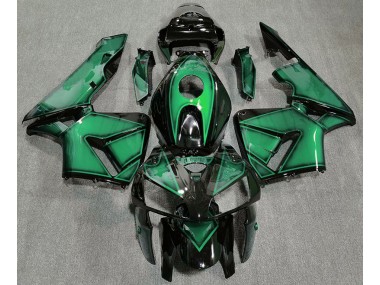 05-06 Vert Clair Profond CBR600RR Carénage Moto