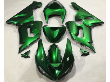 05-06 Vert Métallisé ZX6R Carénage Moto