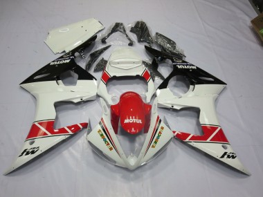 05 Motul Rouge & Noir R6 Carénage Moto