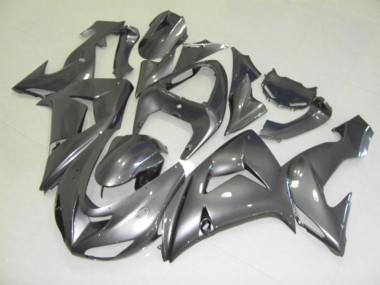 06-07 Argent Brillant ZX10R Carénage Moto