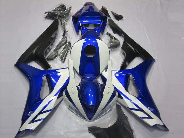 06-07 Bleu Brillant & Argent CBR1000RR Carénage Moto 06-07 Bleu Brillant & Argent CBR1000RR Carénage Moto