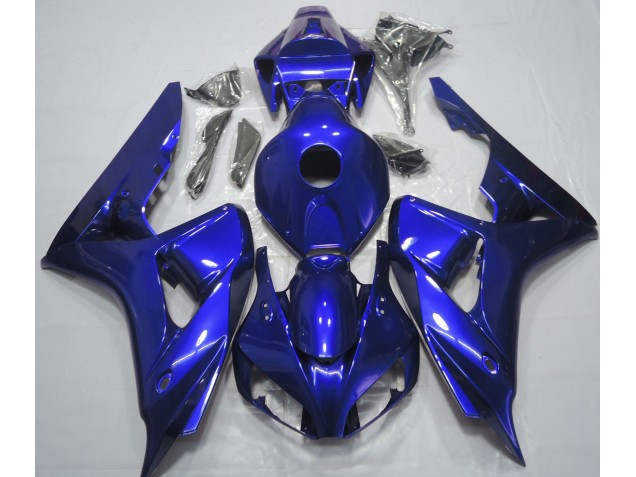 06-07 Bleu Uni CBR1000RR Carénage Moto