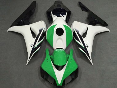 06-07 Brillant Blanc Vert Noir CBR1000RR Carénage Moto