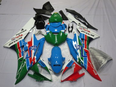 06-07 Classique Dunlop R6 Carénage Moto