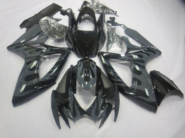 06-07 Gris Flamme GSXR 600-750 Carénage Moto