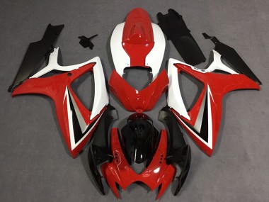 06-07 Modèle Rouge GSXR 600-750 Carénage Moto