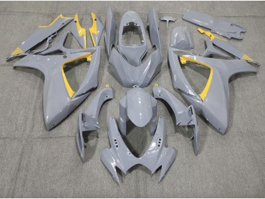 06-07 Nardo & Garniture Jaune GSXR 600-750 Carénage Moto