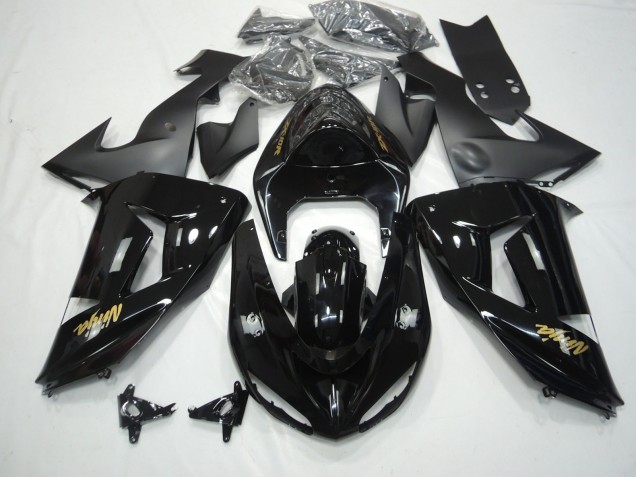 06-07 Noir Brillant ZX10R Carénage Moto 06-07 Noir Brillant ZX10R Carénage Moto