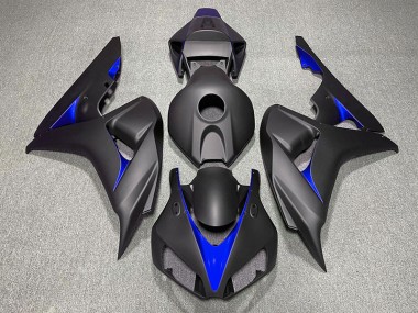 06-07 Noir Mat & Bleu CBR1000RR Carénage Moto