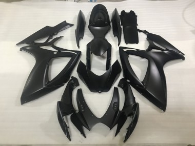 06-07 Noir Mat GSXR 600-750 Carénage Moto
