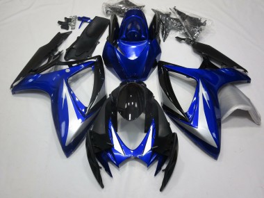 06-07 OEM Style Bleu Profond GSXR 600-750 Carénage Moto