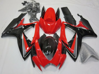 06-07 OEM Style Rouge GSXR 600-750 Carénage Moto