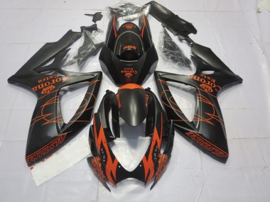 06-07 Orange Mat GSXR 600-750 Carénage Moto