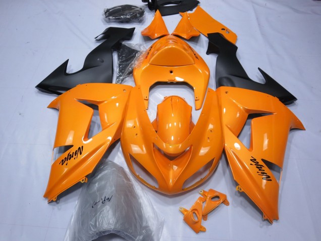 06-07 Orange ZX10R Carénage Moto 06-07 Orange ZX10R Carénage Moto