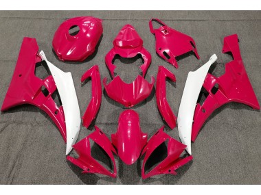 06-07 Rouge Perle R6 Carénage Moto