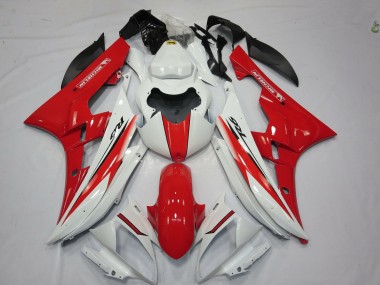 06-07 Style Rouge Blanc OEM R6 Carénage Moto