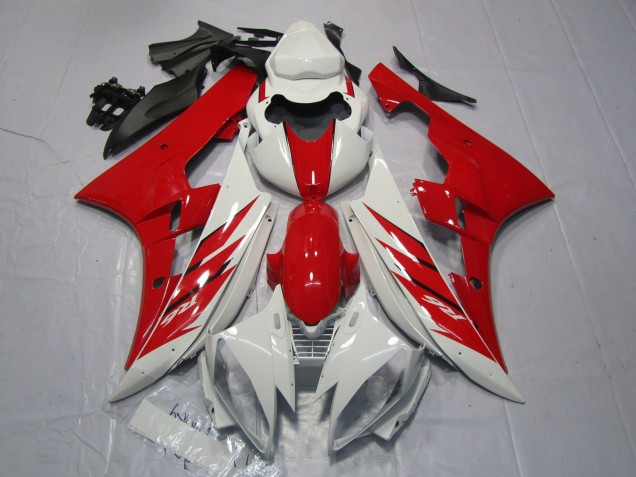 06-07 Style Rouge & Blanc R6 Carénage Moto 06-07 Style Rouge & Blanc R6 Carénage Moto