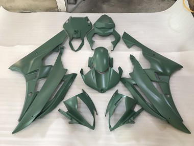 06-07 Vert Militaire R6 Carénage Moto