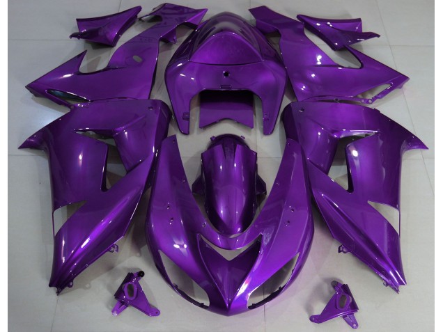 06-07 Violet Uni ZX10R Carénage Moto 06-07 Violet Uni ZX10R Carénage Moto