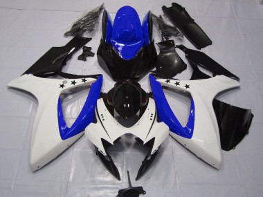 06-07 Étoile Bleu Foncé GSXR 600-750 Carénage Moto