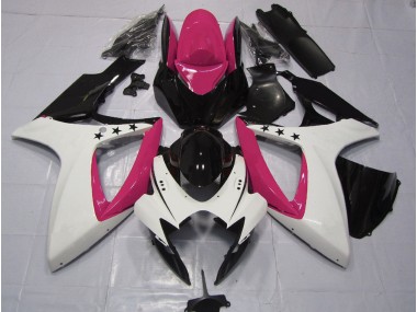 06-07 Étoile Rose GSXR 600-750 Carénage Moto