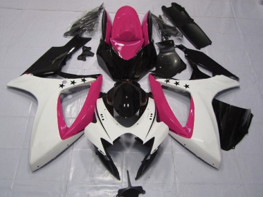 06-07 Étoile Rose GSXR 600-750 Carénage Moto