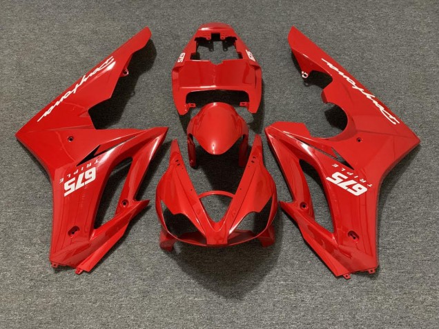 06-08 Rouge Brillant Daytona 675 Carénage Moto 06-08 Rouge Brillant Daytona 675 Carénage Moto