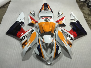 07-08 Blanc Personnalisé Repsol CBR600RR Carénage Moto