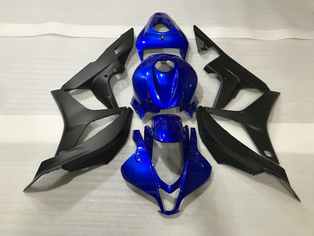 07-08 Bleu Brillant & Citron Vert CBR600RR Carénage Moto 07-08 Bleu Brillant & Citron Vert CBR600RR Carénage Moto