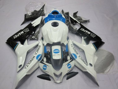 07-08 Bleu Clair Konica Minolta CBR600RR Carénage Moto