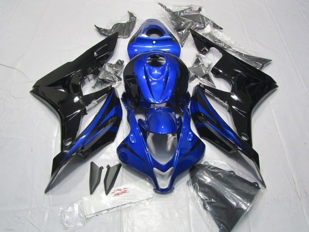 07-08 Bleu Profond Brillant CBR600RR Carénage Moto 07-08 Bleu Profond Brillant CBR600RR Carénage Moto