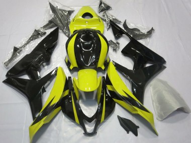 07-08 Conception Jaune & Noire OEM CBR600RR Carénage Moto