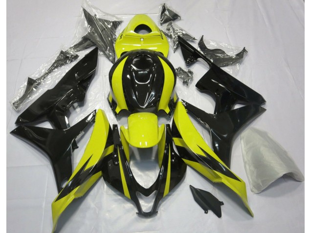 07-08 Conception Jaune & Noire OEM CBR600RR Carénage Moto 07-08 Conception Jaune & Noire OEM CBR600RR Carénage Moto