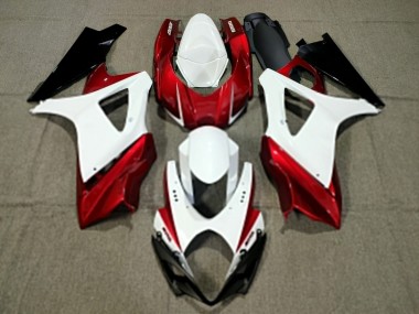 07-08 Conception Personnalisée Rouge GSXR 1000 Carénage Moto