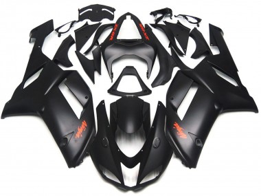 07-08 Décalcomanies Rouge Noir Mat ZX6R Carénage Moto