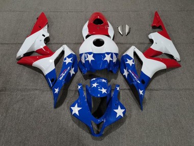 07-08 Drapeau Américain CBR600RR Carénage Moto