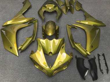 07-08 Jaune Brillant R1 Carénage Moto