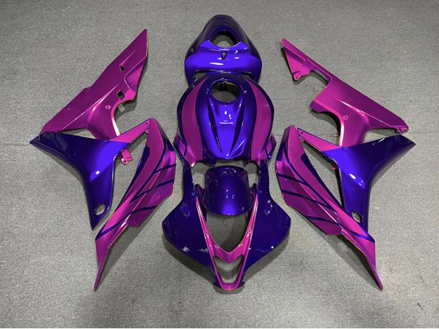07-08 Mauve Rose CBR600RR Carénage Moto 07-08 Mauve Rose CBR600RR Carénage Moto
