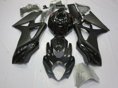 07-08 Noir Mat Brillant GSXR 1000 Carénage Moto