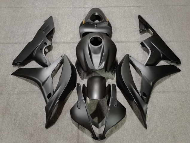 07-08 Noir Mat CBR600RR Carénage Moto 07-08 Noir Mat CBR600RR Carénage Moto