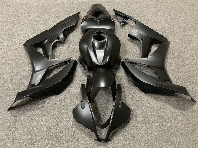 07-08 Noir Mat CBR600RR Carénage Moto 07-08 Noir Mat CBR600RR Carénage Moto