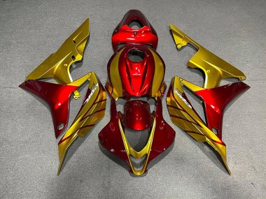 07-08 Or Rouge CBR600RR Carénage Moto